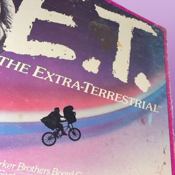 Vintage 1982 E.T. Extraterrestrial Parker Brothers Board Game No 157 Complete - Picture 7 of 11